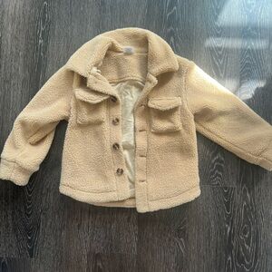 Cozy Cream Kids Jacket